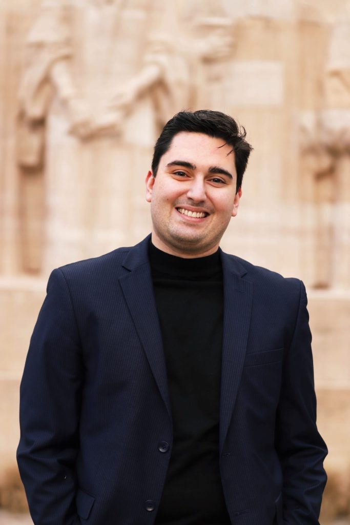 Thomas Aguiar, consultant au sein de l'association Lyoxa oeuvrant pour le monde associatif genevois