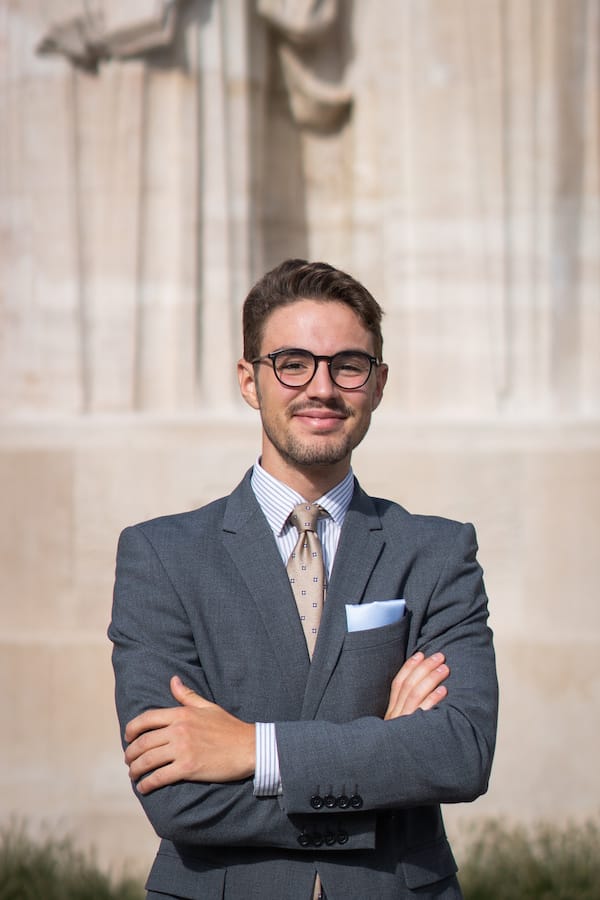 Tanguy Ciccone, membre opérationnel de l'association Lyoxa oeuvrant pour le monde associatif genevois